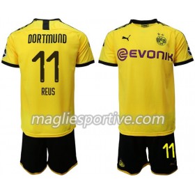 Completo Calcio Borussia Dortmund Reus 11 Bambino Divisa Prima 2019/2020
